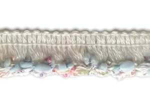 3/4" Spring Fresh Bouclé Piping Trim (Made in France)