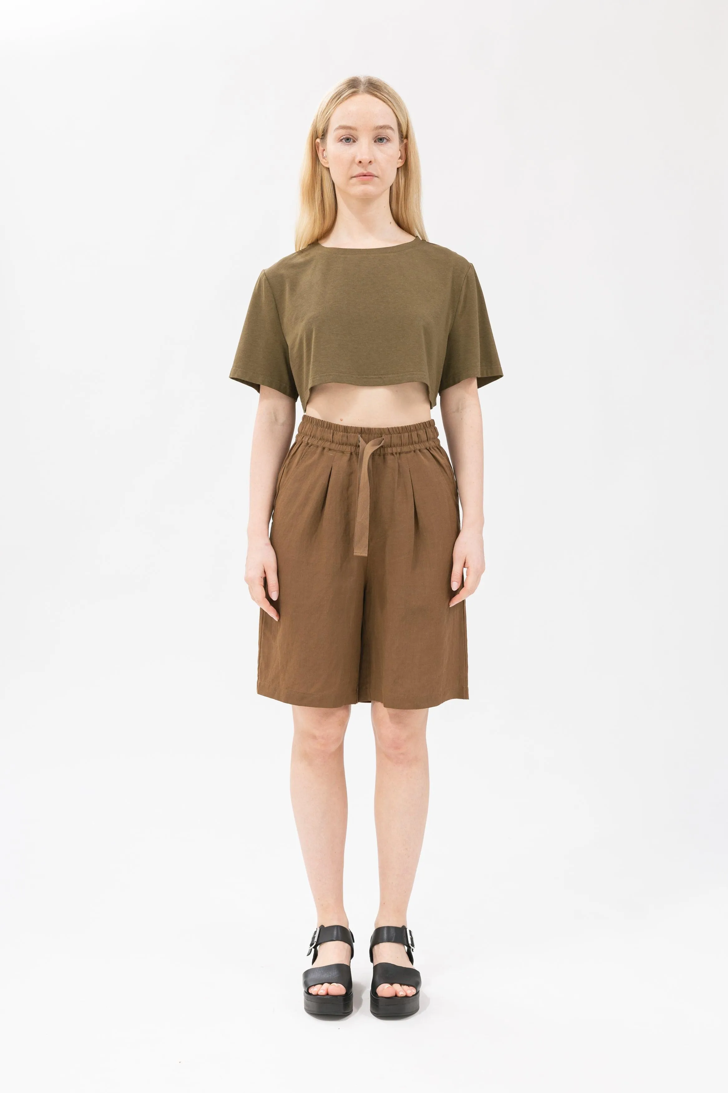 Bamboo Linen Shorts