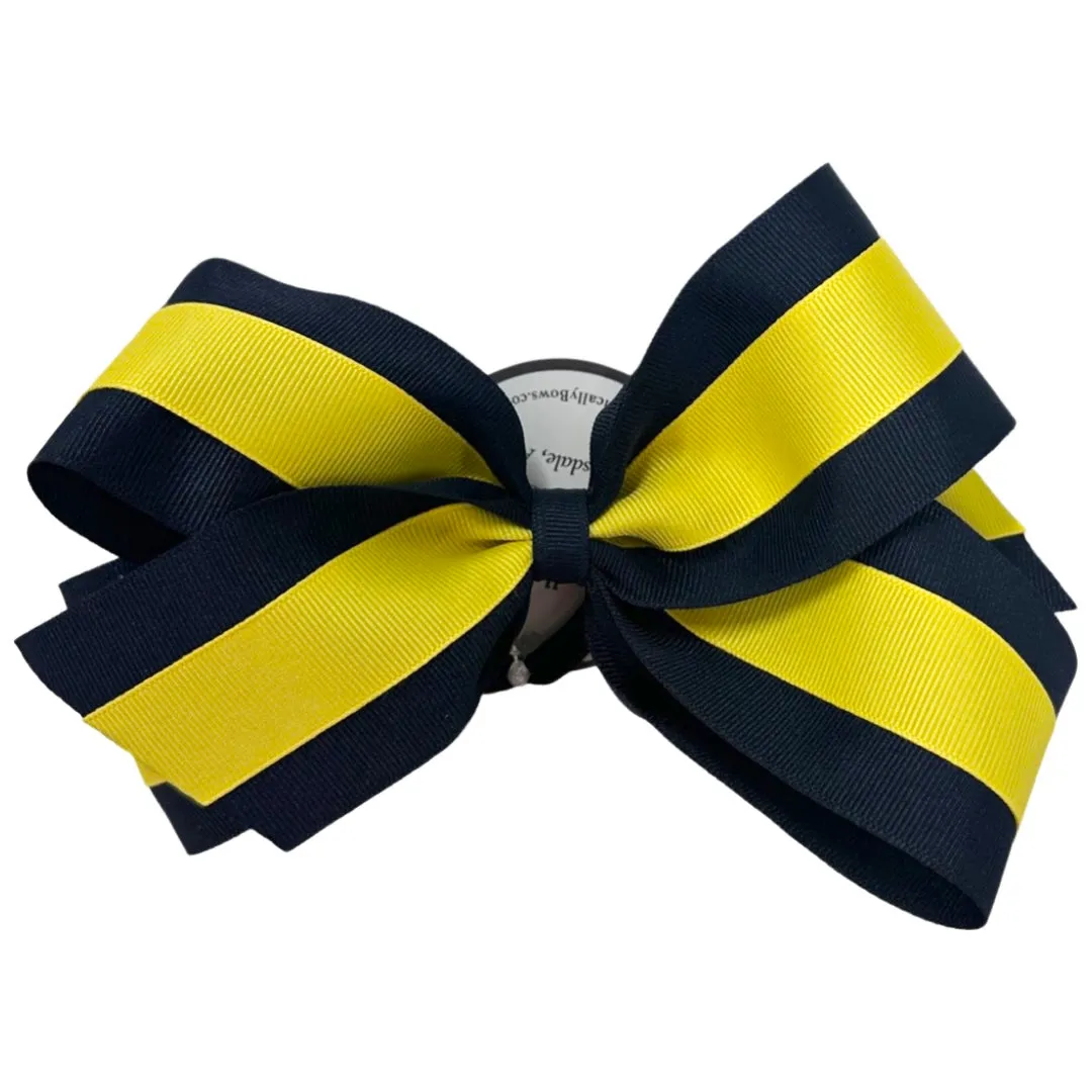 Basically Bows & Bowties X-Large Grosgrain Layered Ponytail Hair Bow