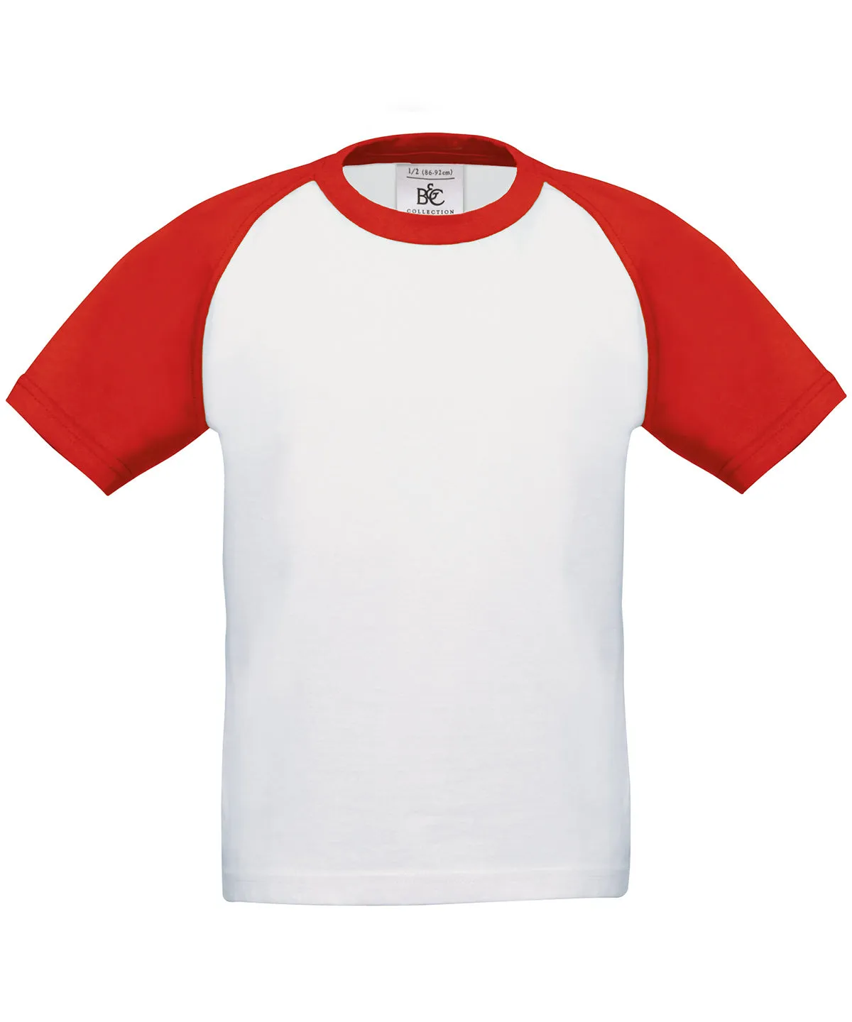 BC Baseball /kids | White/Red