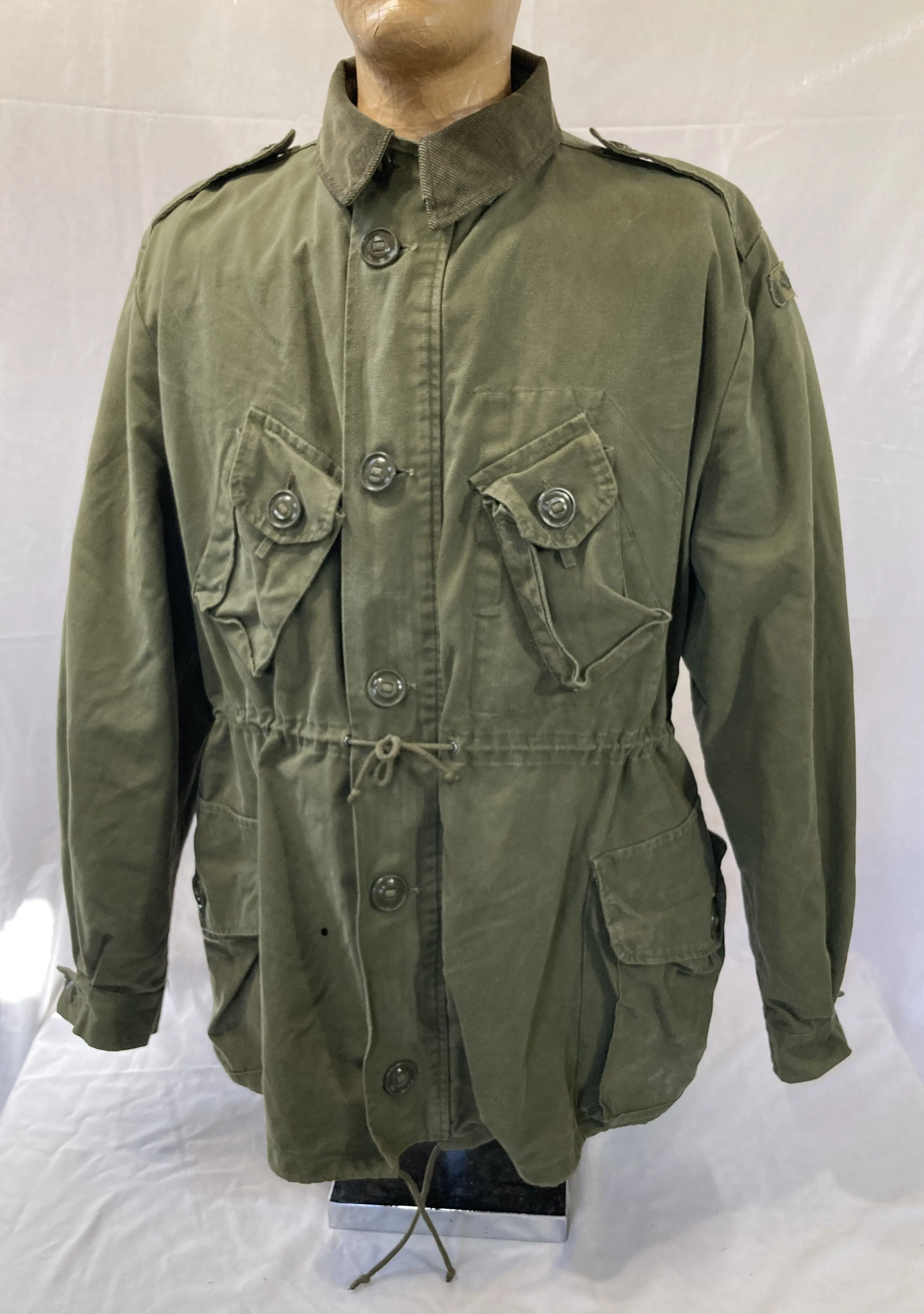 Canadian Combat Coat GS Mk. II OG-107 with Corduroy Collar