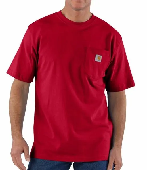 Carhartt Workwear Short Sleeve Pocket T-Shirt | Multiple Colors