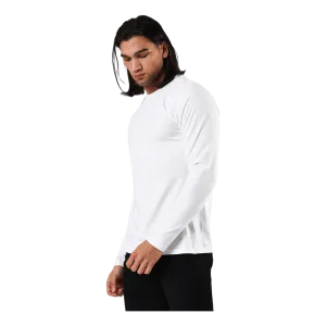 Classic Organic Long Sleeve Te White