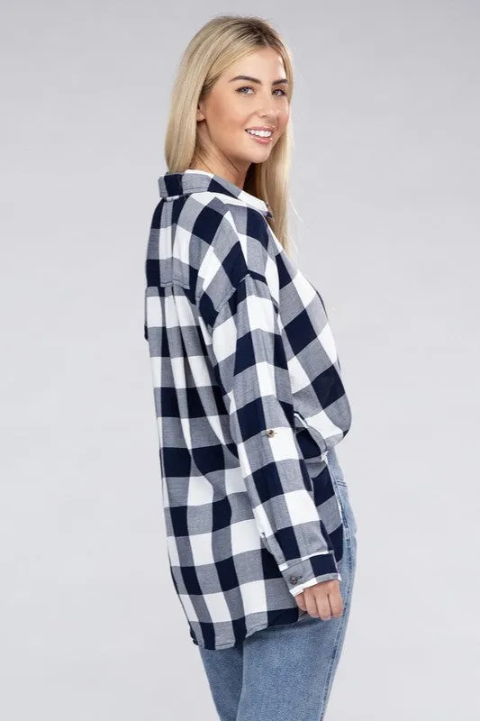 Classic Plaid Flannel Shirt