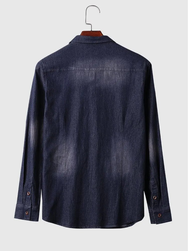 Denim Long Sleeve Shirts