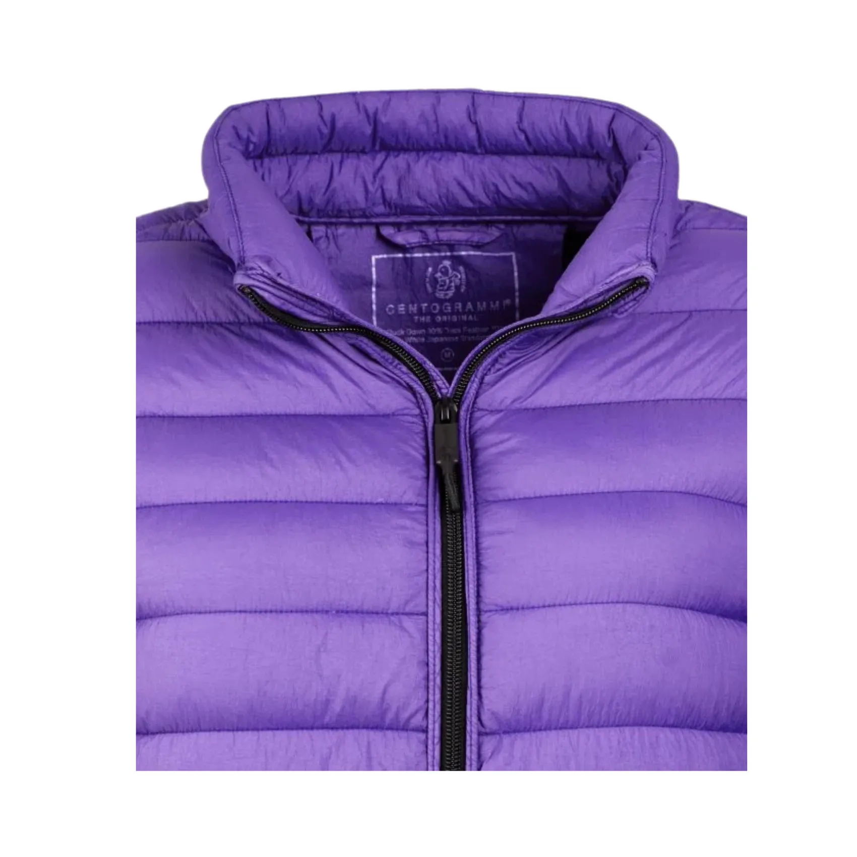 Down Jacket Woman Second Skin Garment Dyed 95 - Purple