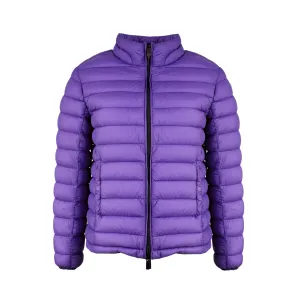 Down Jacket Woman Second Skin Garment Dyed 95 - Purple