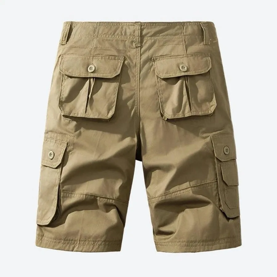 Durable Comfortable Multi-Pocket Cargo Shorts