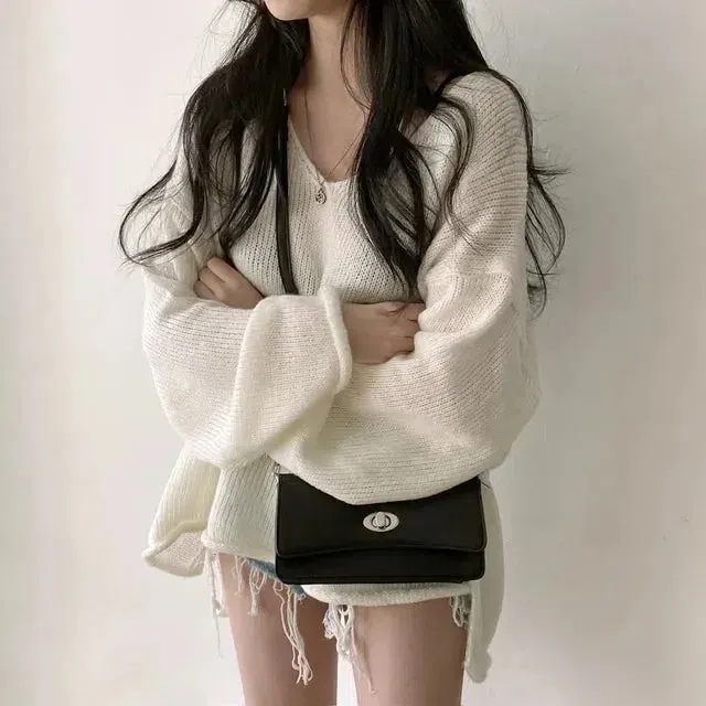 Extra Long Sleeve Loose Sweater