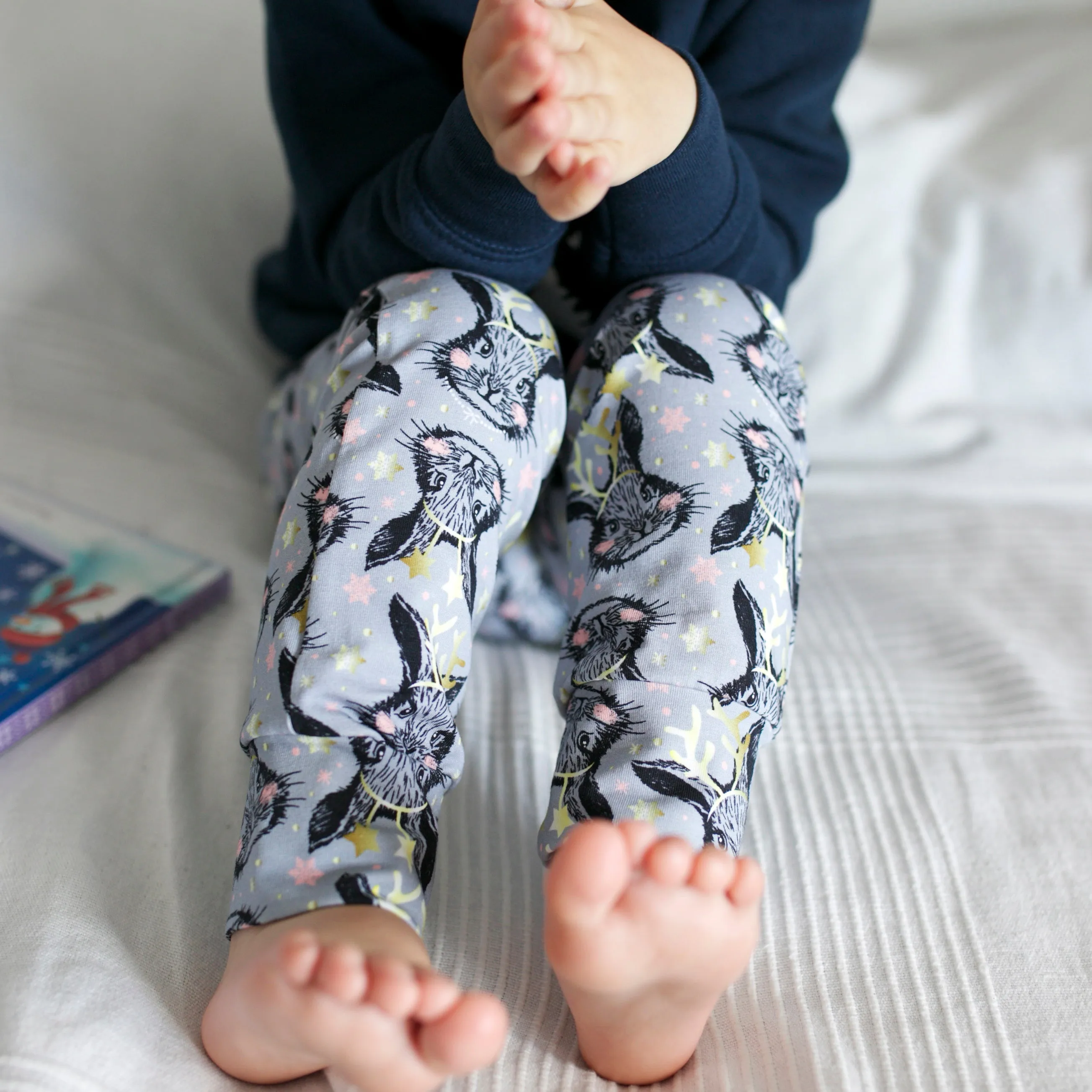 Festive Bunnies Leggings