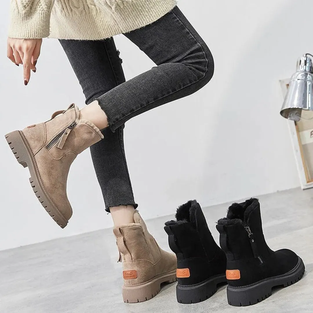 GRACE™ | STYLISH BOOTS WITH FAUX FUR FOR WOMEN