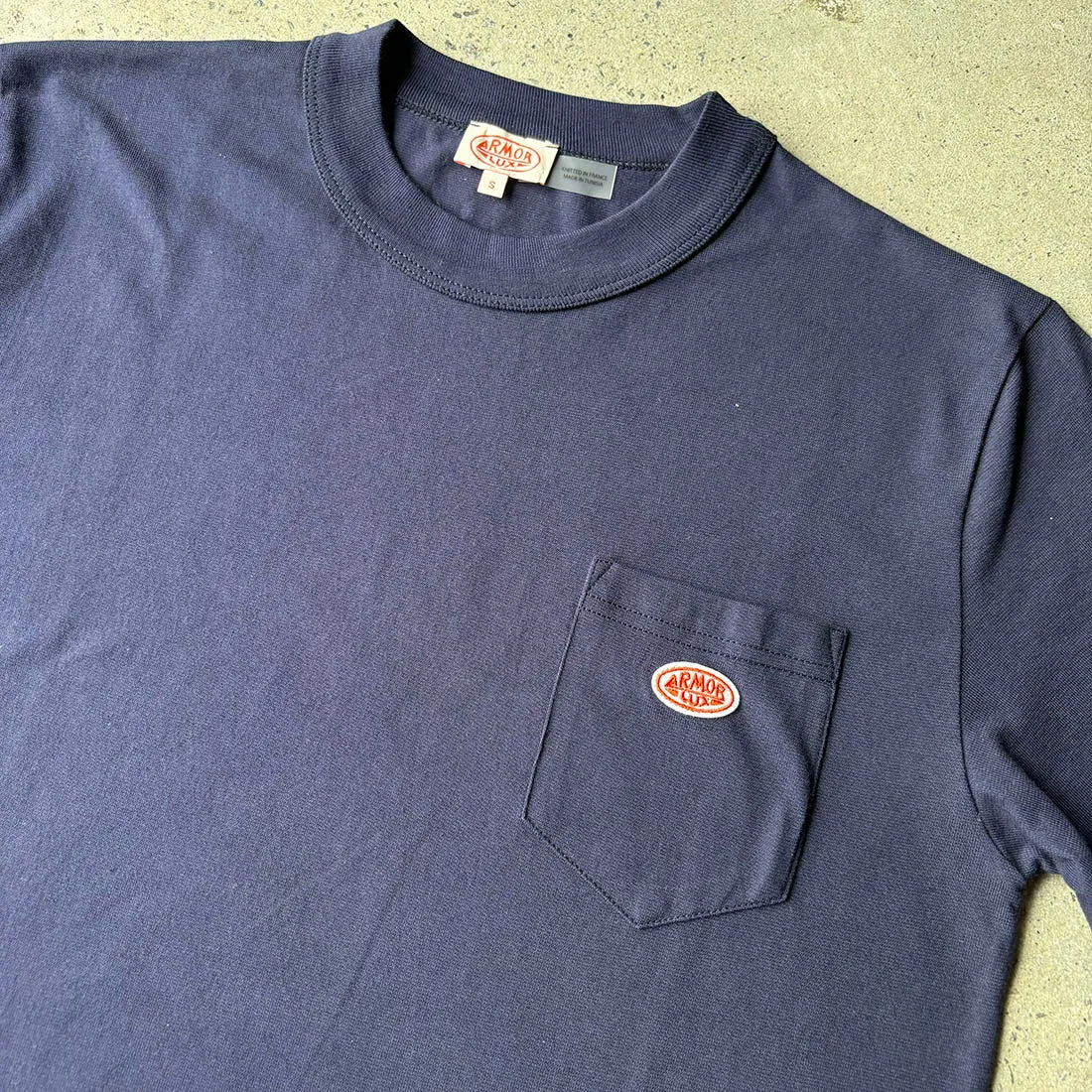 Heritage Pocket T Shirt - Navire Navy