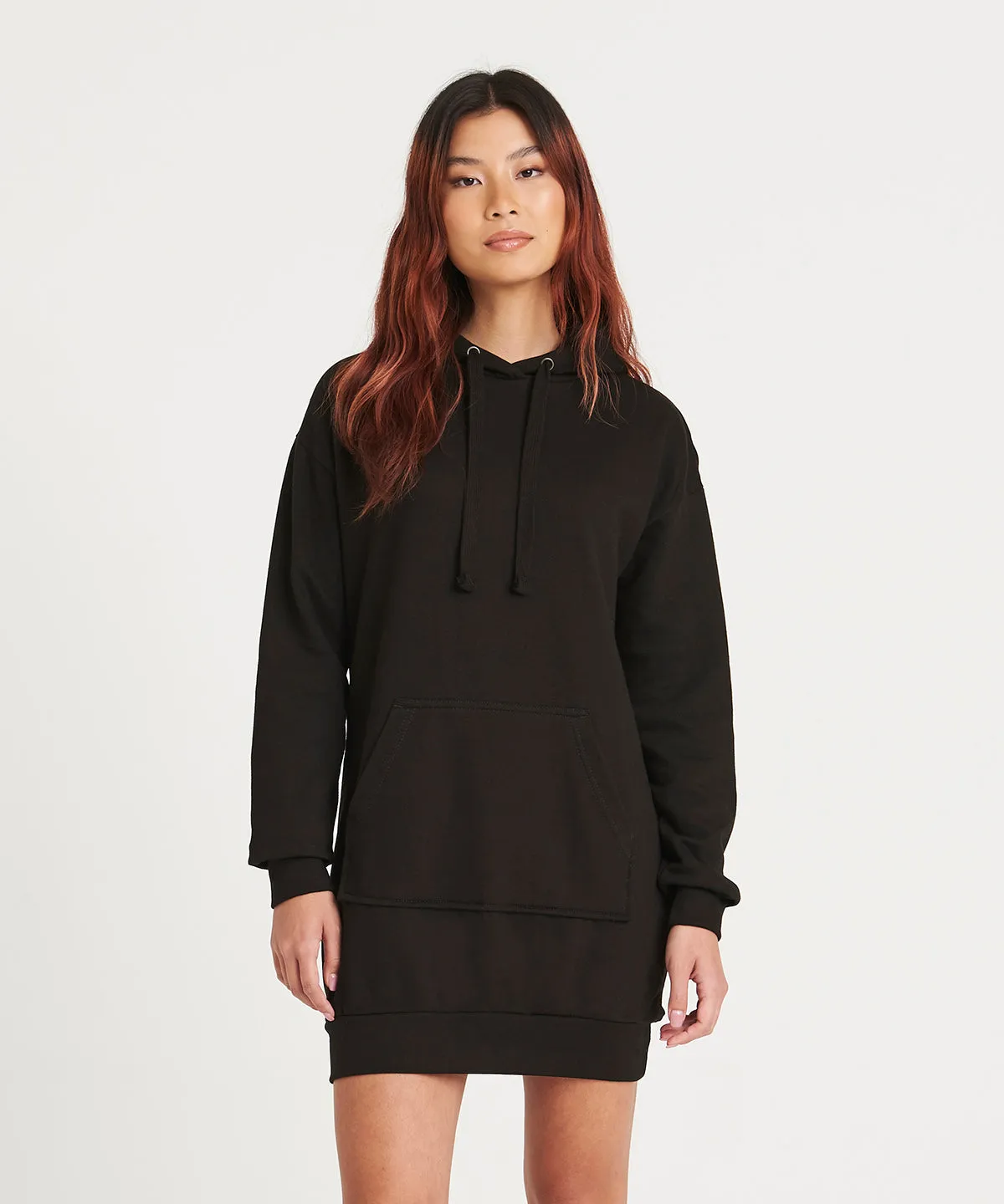 Hoodie dress | Jet Black