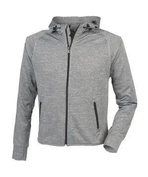 Hoodie with reflective tape | Grey Marl