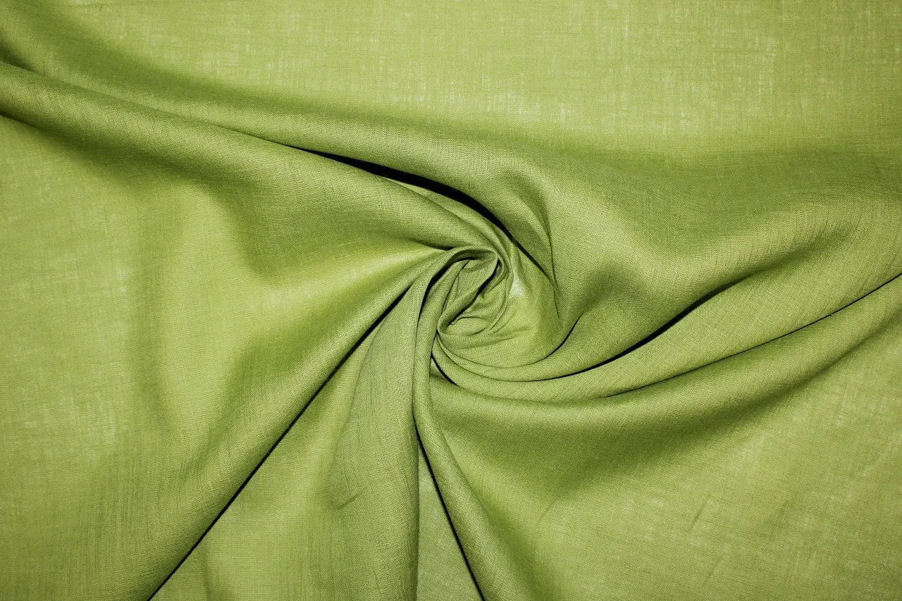 Italian Handkerchief Linen - Grass