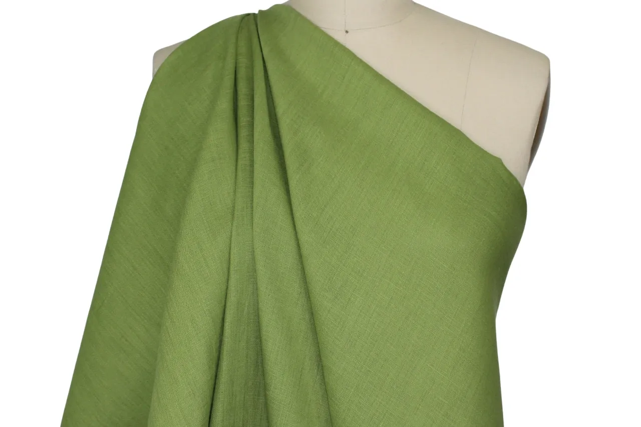 Italian Handkerchief Linen - Grass