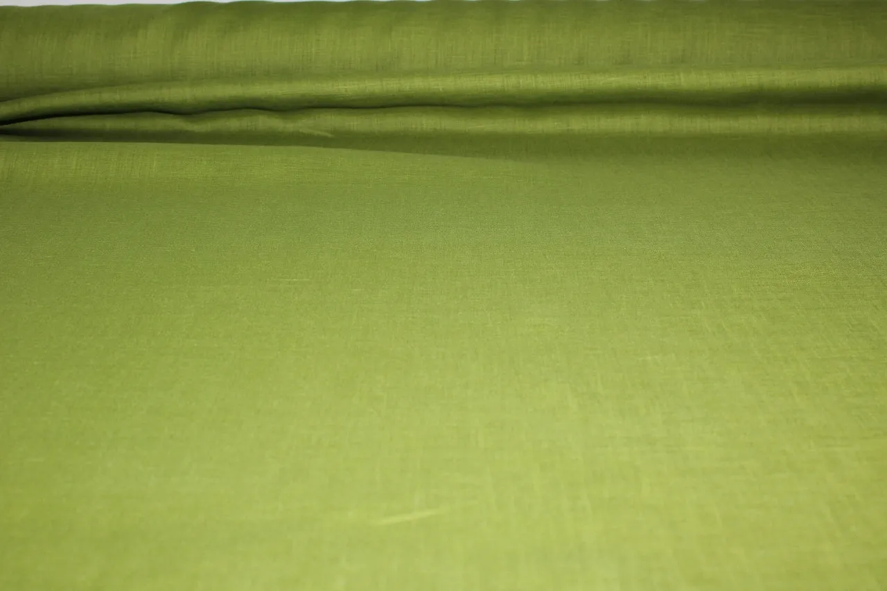 Italian Handkerchief Linen - Grass