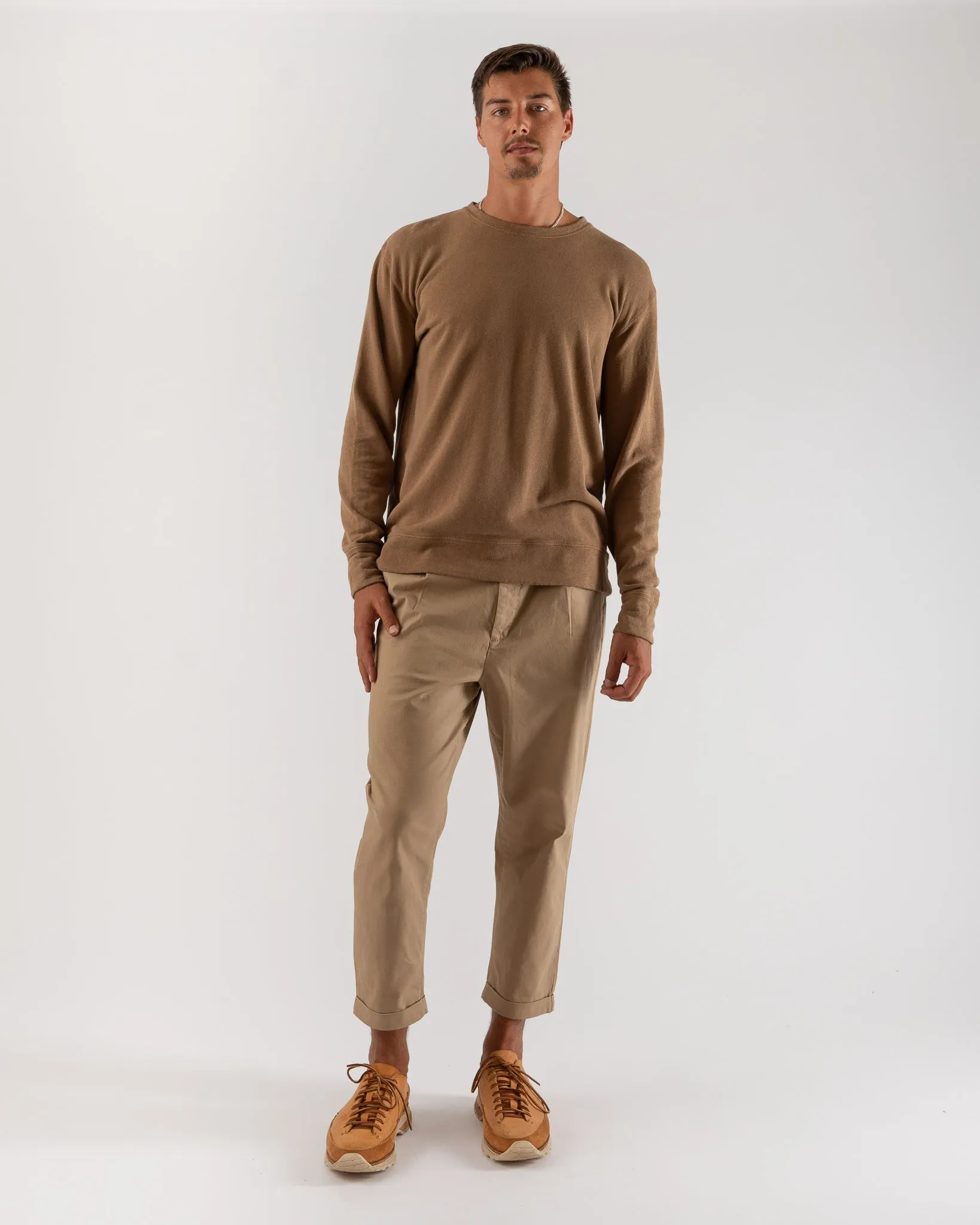 Jungmaven Tahoe Sweatshirt in Coyote