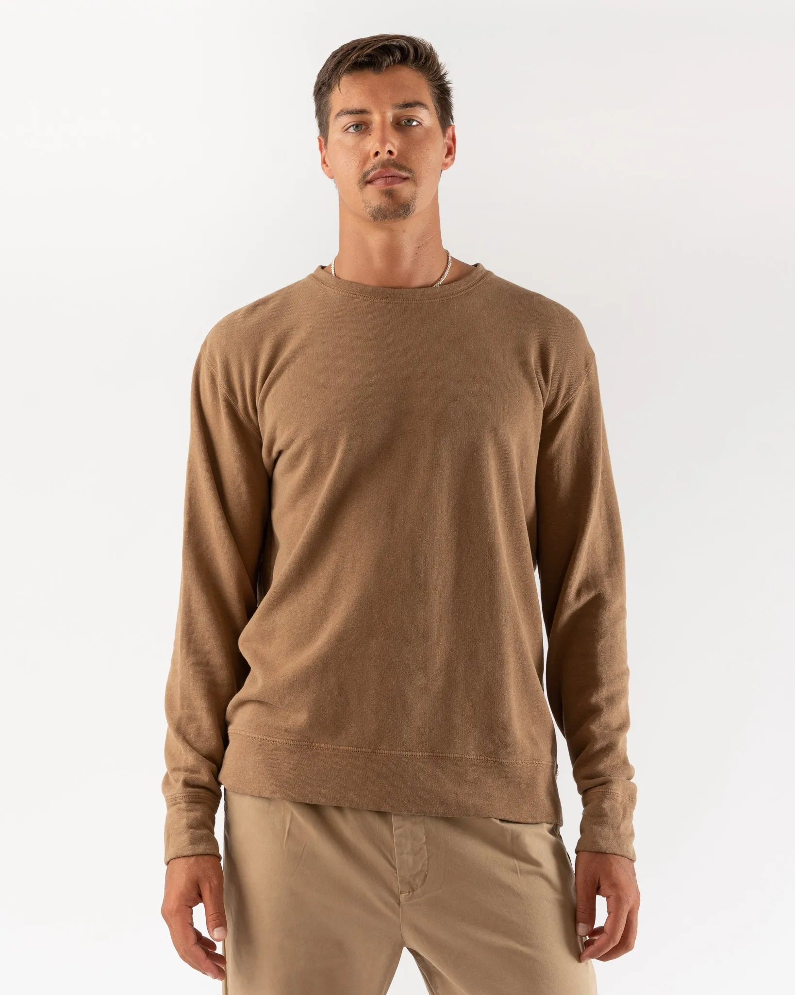 Jungmaven Tahoe Sweatshirt in Coyote