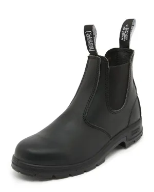 K9 Oil Kip Elastic Sided Boot - Black