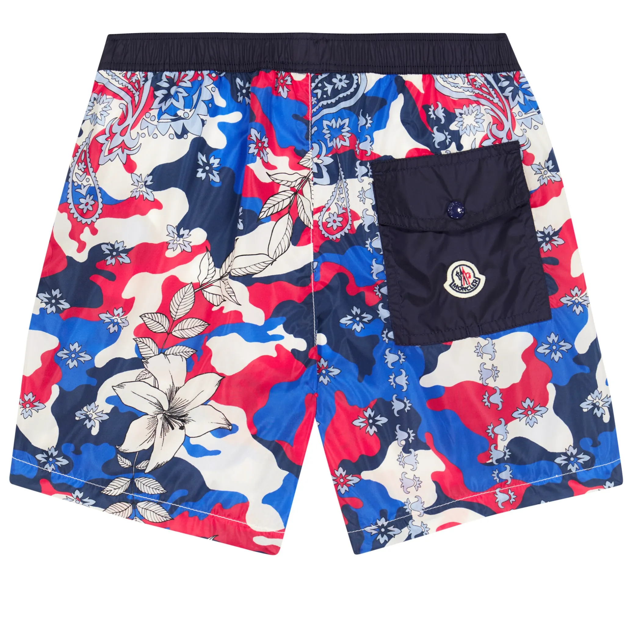 Kids Moncler Hotai Pattern Shorts