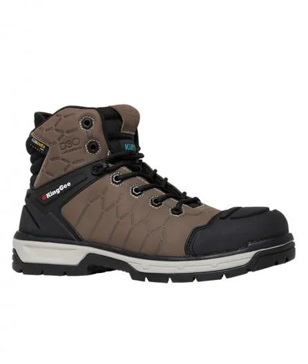 King Gee Quantum Hybrid Zip/Lace Composite Toe Work Boots (K27120)