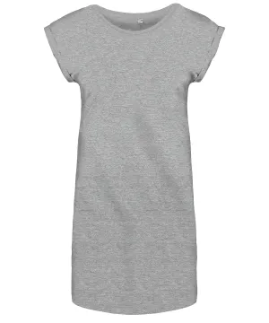 Ladies long T-shirt | Light Grey Heather