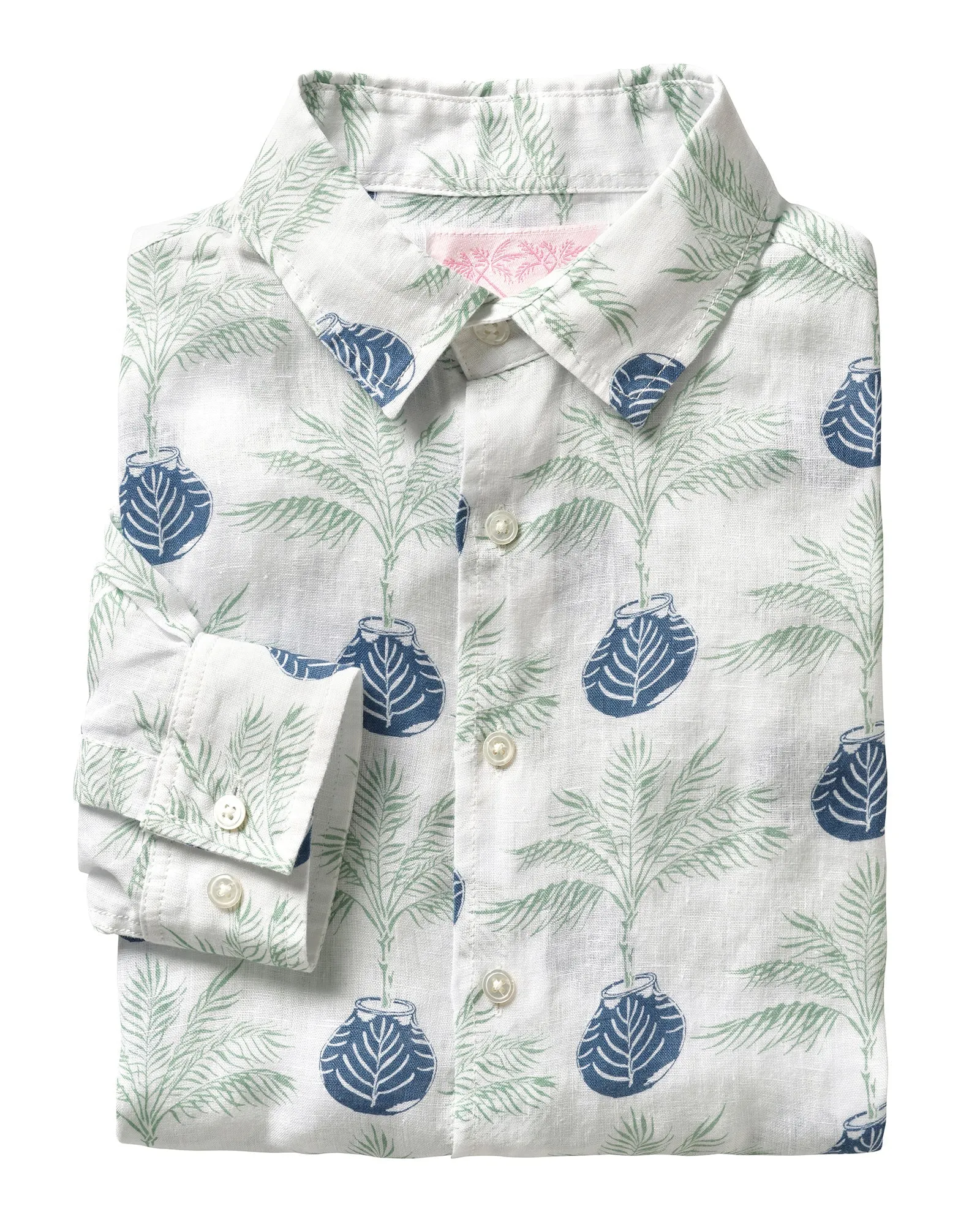 Linen Shirt POTTED PALM