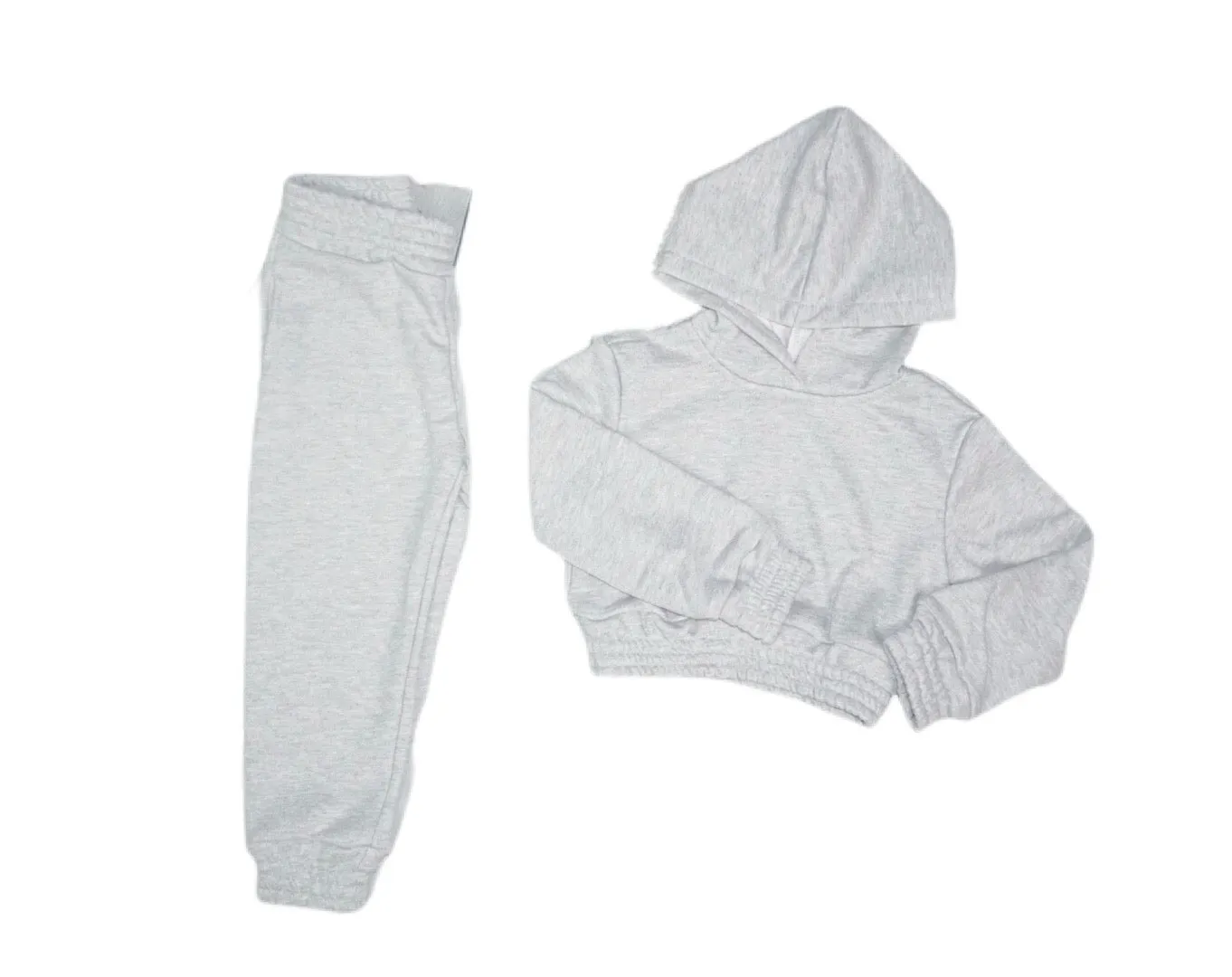 Mini Grey Jogger Set