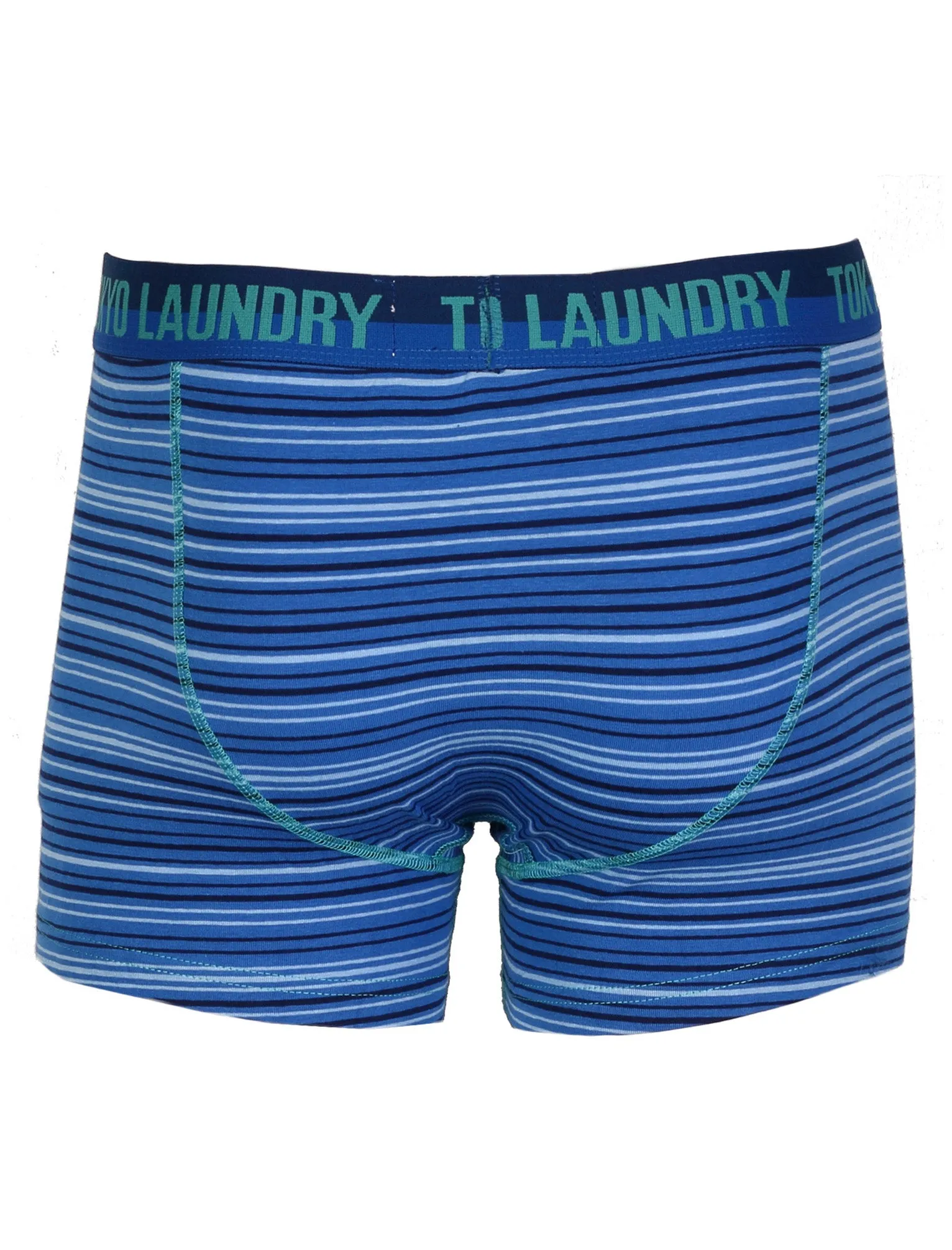 Minnesota (2 Pack) Boxer Shorts In Castle Rock / Estate Blue - Tokyo Laundry