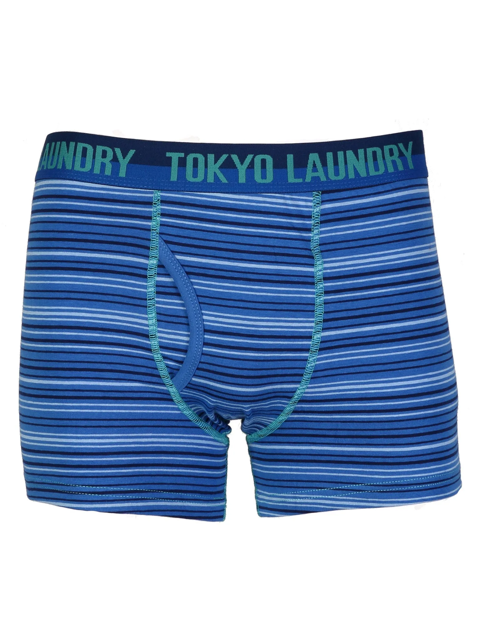 Minnesota (2 Pack) Boxer Shorts In Castle Rock / Estate Blue - Tokyo Laundry