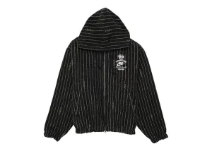 Nike X Stussy Striped Wool Jacket Black