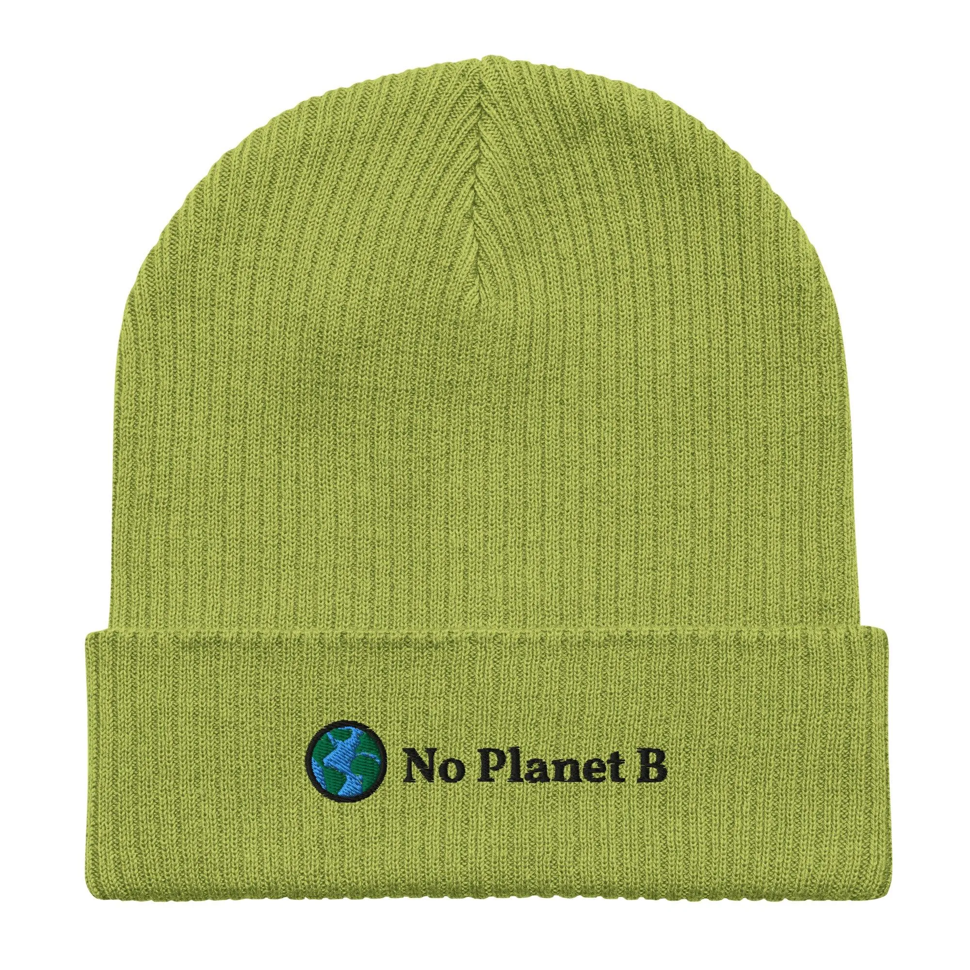 No Planet B Organic Beanie