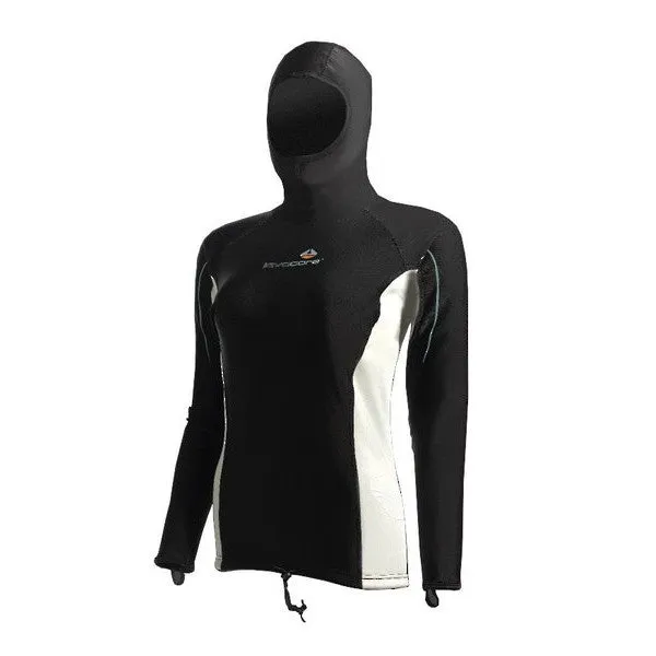 Oceanic Lavacore Womens Long Sleeve Hooded Shirt Diving Hooded Vest