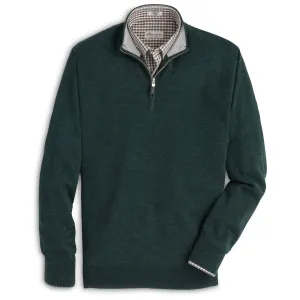 Peter Millar | Crown Comfort Plaited Cashmere Quarter-Zip