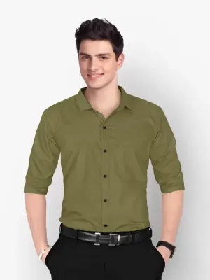 Regular Fit Casual - Olive