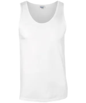 Softstyle adult tank top | White