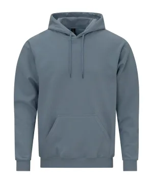 Softstyle midweight fleece adult hoodie | Stone Blue