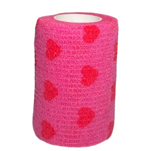 Talking Dog Club Self Adhesive Paws Wraps for Dogs (Pink)