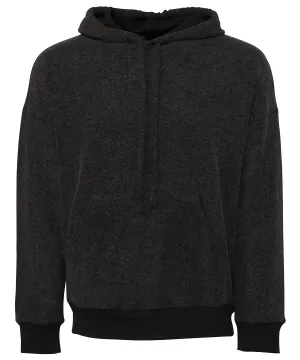 Unisex sueded fleece pullover hoodie | Black Heather