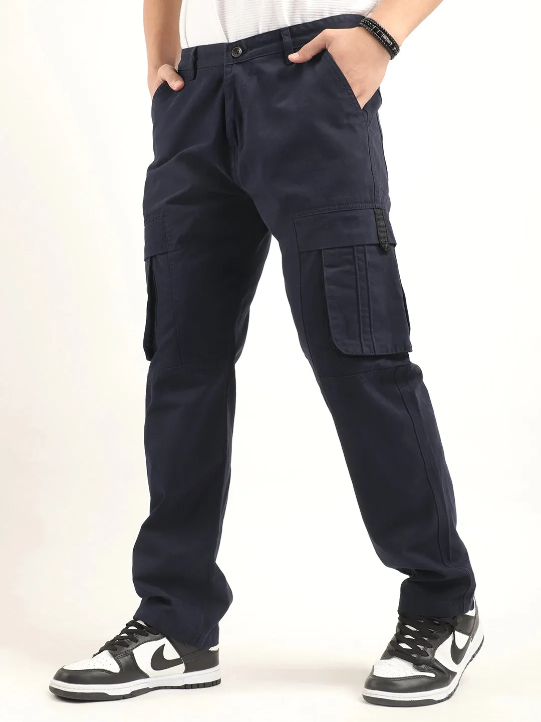 Urban Nomad Navy Blue Denim Cargo