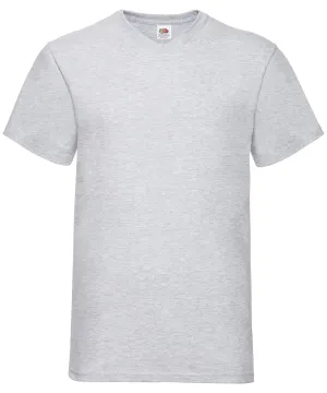 Valueweight v-neck T | Heather Grey