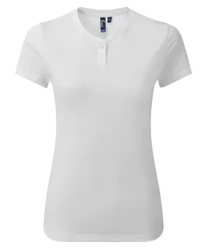 Womens Cotton RichComis Tee | White