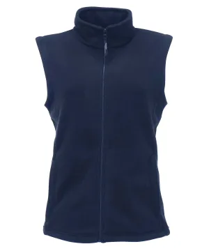 Womens microfleece bodywarmer | Dark Navy