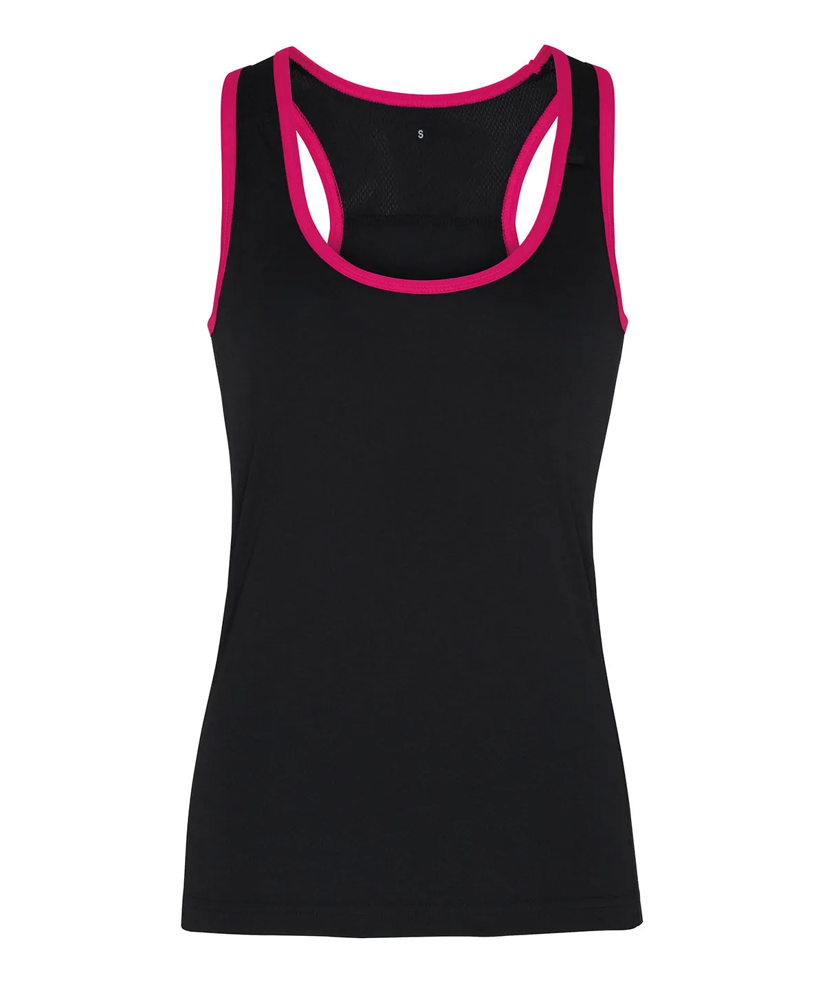 Womens TriDri® panelled fitness vest | White