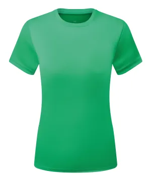 Womens TriDri® textured recycled tee | Bright Kelly